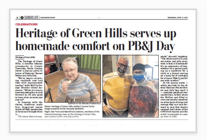 The Heritage of Green Hills | Article
